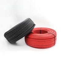 Câble électrique solaire étanche Matrix Brand PV1-F 1x6mm² XLPO pour applications de micro-onduleurs et stations d'alimentation CC 1,5KV