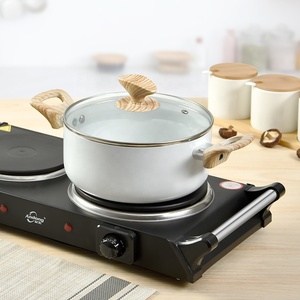 安東バーナーカバー鋳鉄製電気コンロ調理用ホットプレート電気調理器2500w - Product Image 4