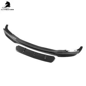 Auto Front lippe Für BMW F10 M5 Carbon Front lippe V Typ 2010-2016