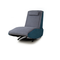 Fauteuil inclinable électrique avec assistance à la levée, canapé pour personnes âgées, tissu bicolore, fauteuil de relaxation pour la maison