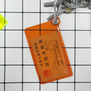 Trendy <b>ID</b> card <b>holder</b>, transparent PVC name tag/work badge <b>holder</b>, retractable lanyard, waterproof bus card <b>holder</b> - Product Image 4