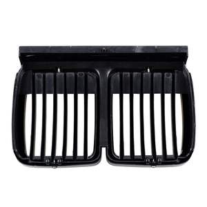 Grille de pare-chocs avant BMW E30 noir mat en plastique ABS pour modèles Série 3 M3 82-94, pièce automobile - Product Image 1