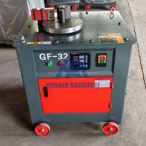 Máquina dobladora y cortadora de arco de barras de refuerzo para barra de acero inoxidable y acero al carbono Motor de 3kw semiautomático - Product Image 6