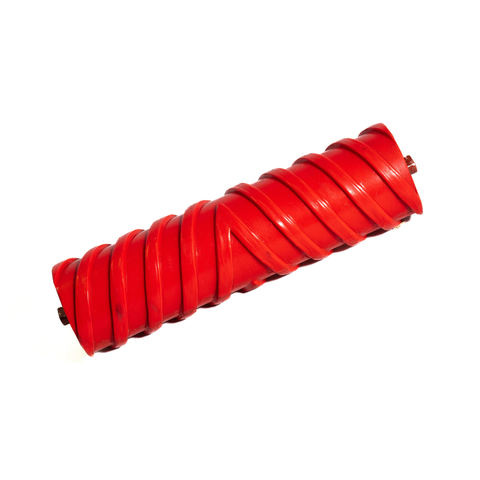 New High Resistance Polyurethane (PU) Coated Conveyor Roller Nylon Sprocket Friction Roller