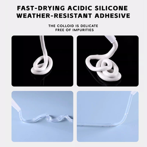 Qingkai 820 – Mastic silicone adhésif modifié gris imperméable pour joints, prix usine, pour la construction, Zhejiang, Chine - Product Image 5