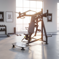 Nouveau Design entraînement de force entraînement en salle équipement de Fitness Commercial équipement d'exercice Machine d'épaule totale