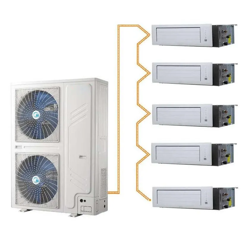 50/60Hz Pendinginan dan Pemanasan Pompa Panas Multi Split Ac Unit Pendingin Udara