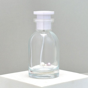High Quality <b>30ml</b> Portable Glass <b>Perfume</b> Dispenser <b>Bottle</b> with Pump Sprayer and Cylinder Cap - Product Image 4