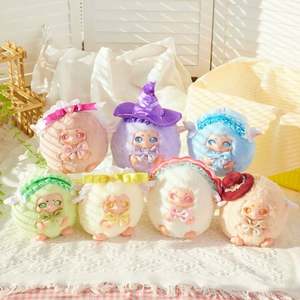 Exciting <b>Macaron</b> Plush Soft Toy Mystery Gift <b>Box</b> with Customizable Doll Figurine for Kids - Product Image 4
