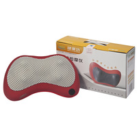 Health&Health 3D Yoğurma 4 Başlıklı Takılabilir Boyun Omuz Masaj Aleti Kas Gerginliğini Gidermek için Yeşim Uzak Kızılötesi Isı Terapisi