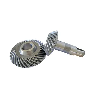 Otros Engranajes Professional Manufacturer Industrial Transmission Crown Pinion Bevel Gear Set