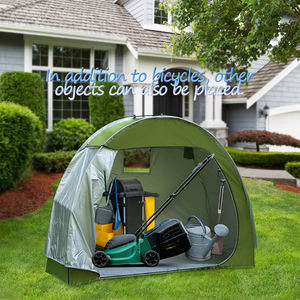 Tenda per bicicletta, ripostiglio in tessuto oxford rivestito in argento 210D, comoda copertura per mountain bike nel 2022 - Product Image 3