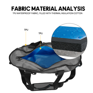 Bolsa Térmica de TPU de Gran Capacidad de 30L, Bolsa de Picnic Impermeable y Aislada, Bolsa Térmica a Prueba de Fugas para Acampar al Aire Libre, <span class=keywords><strong>Playa</strong></span> y Pesca - Product Image 6