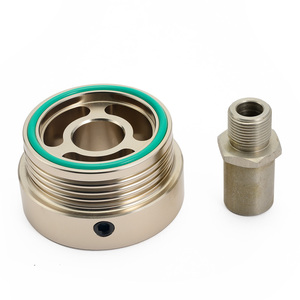 Adaptador de placa de sándwich de aceite de aluminio EPMAN T6061 rosca 1/8NPT para <span class=keywords><strong>Toyota</strong></span> <span class=keywords><strong>GT86</strong></span>/FR-para Subaru BRZ 2011-2018 filtro de aceite EPOL0707 - Product Image 1
