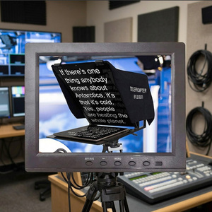 Moniteur de téléprompteur <span class=keywords><strong>Taiwo</strong></span> TW080SP1, nouveau, petit format, 8 pouces, panneau TN, 4:3, boîtier plastique, fonction miroir, connectivité VGA HD BNC - Product Image 1