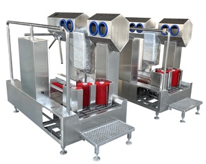 Automatische kontaktlose Hygiene-Reinigungsstation kundenspezifische Wassertiefel Schuhoße Handwaschmaschine Desinfektionswaschmaschine