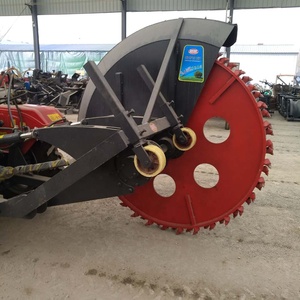 Cultivadora de discos de gran escala para excavación de zanjas, máquina de zanjado para construcción de carreteras de cemento, asfalto y pavimento bituminoso - Product Image 4