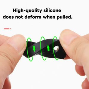 Silicone <b>Rubber</b> Car Door Lock Buckle Thickened Anti-collision Shock-absorbing Buffer Silent Door Closing Shock-absorbing Gasket - Product Image 3