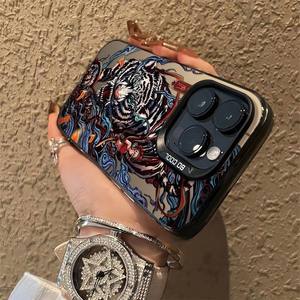 טיגריס טוטם מגניב עבור iphone 17 16 12 13 11 14 15 pro xs xr 8 + כיסוי חסין shockpi קשה shocks - Product Image 4