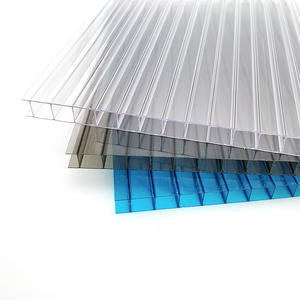 Feuilles creuses cellulaires de <span class=keywords><strong>polycarbonate</strong></span> de panneau alvéolaire clair de policarbonato pour l'abri de pluie de toit - Product Image 6