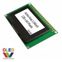 1,54 ''1,54 pulgadas 128x64 8pin o 20pin Módulo de pantalla OLED ssd1309 SPI paralelo I2C interfaz interior