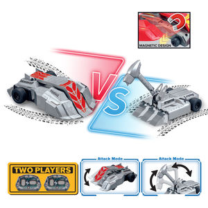 Coches de Combate RC de 2.4G y 6 Canales, Juego de Batalla Slingshot Vs Hammer, Juguete de Carreras con Control Remoto para Niños, Interior y Exterior - Product Image 3