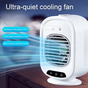 Fast <strong>Cooling</strong> Table Pedestal <strong>Fans</strong> Air Conditioner Standing Spray Charging Desk <strong>Fan</strong> <strong>Outdoor</strong> Plastic Leafless Bladeless <strong>Fans</strong> - Product Image 3