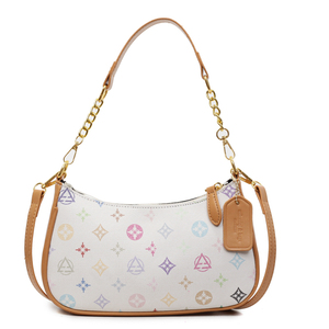 Borsa da Donna Modello 2025 con Motivo Geometrico e Borchie, Resistente, Portatile, con Cerniera, Grande Capacità, in Materiale PU Design di Marchi di Lusso. - Product Image 5