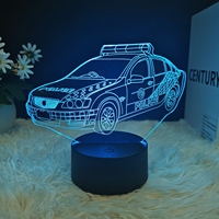 Lampe de bureau rechargeable à base acrylique holographique de qualité supérieure, très vendue, pour salle d'étude