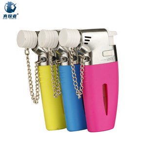 Mini-cigare en plastique Butane gaz, briquet à Jet de flamme rechargeable, Gf-862 - Product Image 1