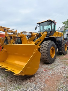 Used SDLG L956F Wheel Loader 5 Ton Rated Load Cummins Engine Front Loader High Quality Low Hours Motor Bearing in Shanghai Yard - Product Image 2