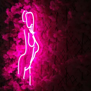 Mujer desnuda de señalización led de luz de neón de cartas - Product Image 5