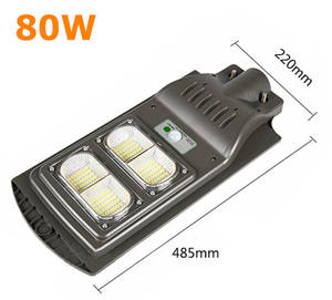 <span class=keywords><strong>Lampe</strong></span> <span class=keywords><strong>solaire</strong></span> LED à prix réduit avec détecteur de mouvement, étanche IP65, intégrée tout-en-un, télécommande - Product Image 3