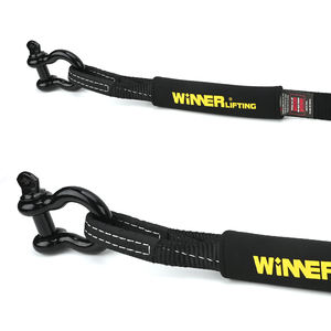 Sangle de remorquage plate de 2 pouces avec extrémités en boucle - Product Image 5