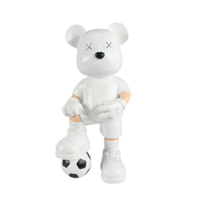 Thời trang mới xách tay bóng đá gấu Thiết kế loa không dây với BT TF USB FM cho World Cup quà tặng và món quà sinh nhật - Product Image 1