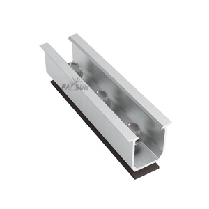 Sistema de Montaje de Paneles Solares FarSun, Riel Corto Mini de Aluminio para Techo - Product Image 2