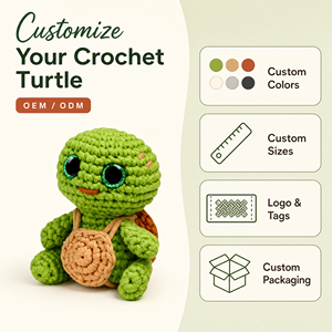 Kit de crochet tortue DIY <span class=keywords><strong>pour</strong></span> débutants – Créez votre propre poupée au crochet faite main – Fournitures complètes <span class=keywords><strong>pour</strong></span> amigurumi – Cadeau de <span class=keywords><strong>couture</strong></span> artisanale <span class=keywords><strong>pour</strong></span> <span class=keywords><strong>la</strong></span> maison - Product Image 2