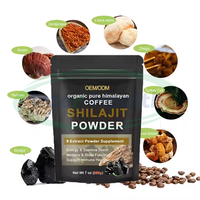Poudre d'extrait de Shilajit naturel Ausreson suppléments de boisson énergisante café aux champignons Shilajit de l'Himalaya pur