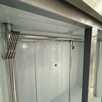Réfrigérateur Commercial Durable à Prix Abordable pour Viande, Vitrine Réfrigérée de Supermarché, Équipement de Boucherie avec Porte Vitrée et Affichage Numérique Économe en Énergie