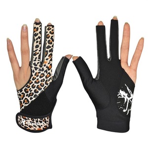 Guantes de Billar de Dos Dedos, Alta Elasticidad, Transpirables, Ligeros, Absorbentes de Sudor, de Secado Rápido, Antideslizantes, Unisex - Product Image 3