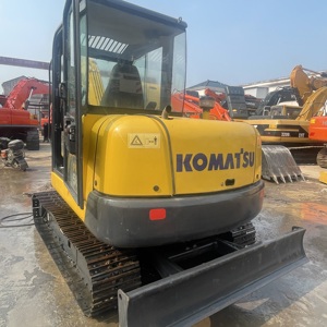 Used KOMATSU PC56 Mini Excavator 5.6 Ton Hydraulic Crawler Excavator Construction <b>Machinery</b> - Product Image 4