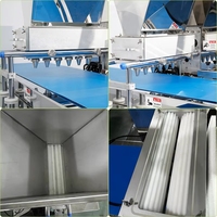 Machine automatique de découpe de fil et de dépose de biscuits pour boulangerie, idéale pour les noix et la farine
