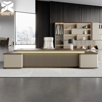 Bureau de direction haut de gamme, moderne et luxueux, table de bureau pour PDG, mobilier de bureau pour immeuble de bureaux haut de gamme