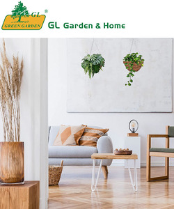 Cesta colgante de ratán de estilo Simple para exteriores, producto en oferta