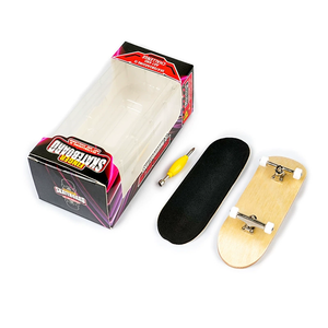 Planche à doigts professionnelle 34 mm en érable, mini skateboard personnalisé pour fabricants de fingerboards Ejes - Product Image 6