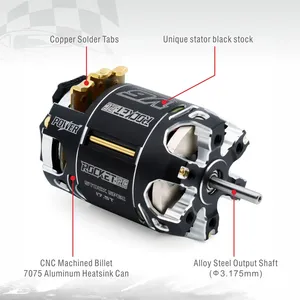 Moteur Brushless Sensored Étanche SURPASS Rocket RC 540 13.5T 17.5T 21.5T SPEC 3.175mm pour Voiture de Course RC 1/10 1/12 - Product Image 2