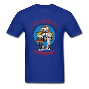 Los Pollos Hermanos T-Shirts Breaking Bad Fernsehserie Druck