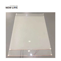 Panel de vidrio de PVC autoadhesivo inteligente, película de ventana de aislamiento térmico PDLC inteligente conmutable, transparente, moderna para el hogar, opaca