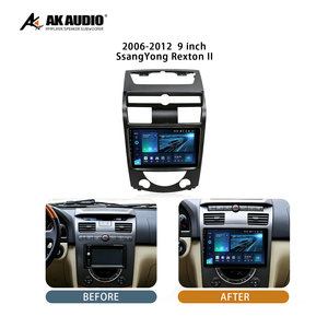 Sistema di Navigazione Android per Auto SsangYong <span class=keywords><strong>Rexton</strong></span> II 2006-2012, Lettore DVD con Cornice Singola da 9 Pollici, Radio e Audio in ABS - Product Image 6