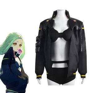 Cyberpunk: edgerunners ชุดคอสเพลย์อะนิเมะชุดนักเรียนชุดฮาโลวีน <span class=keywords><strong>REBECCA</strong></span> - Product Image 1